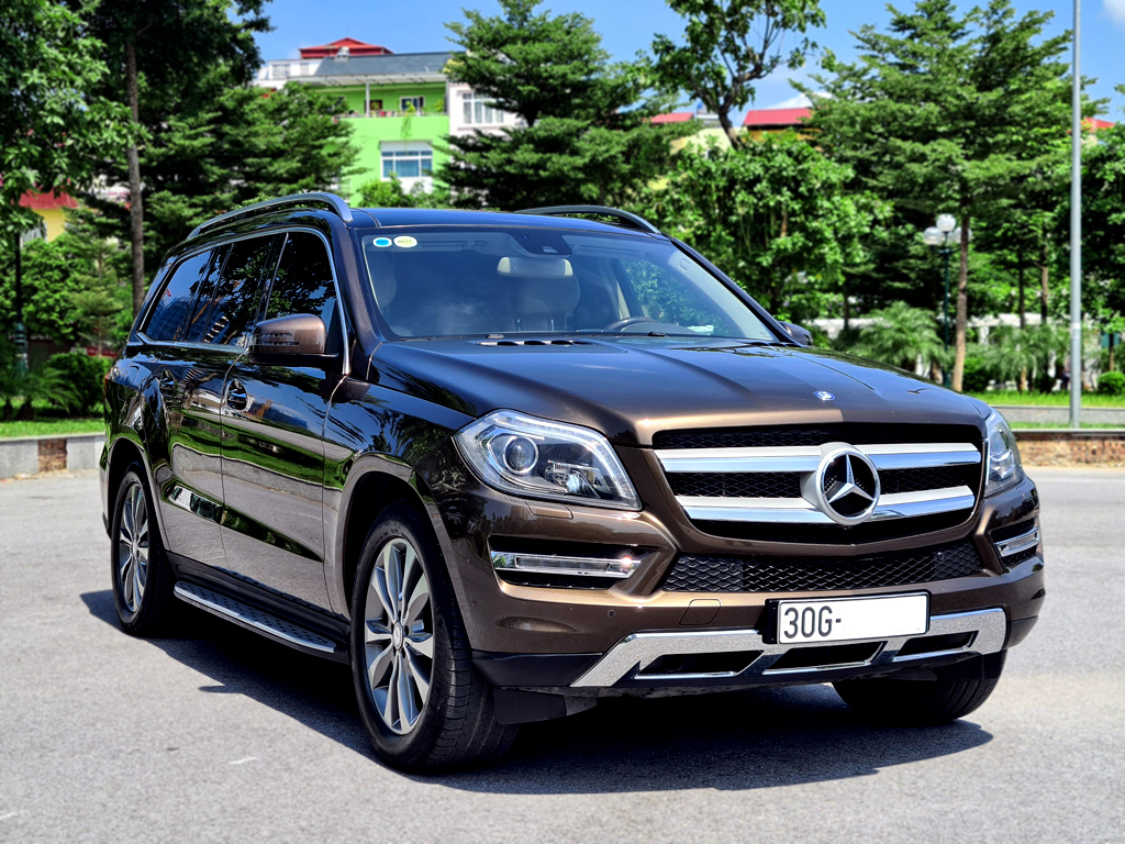 Mercedes GL350D Nâu 2014