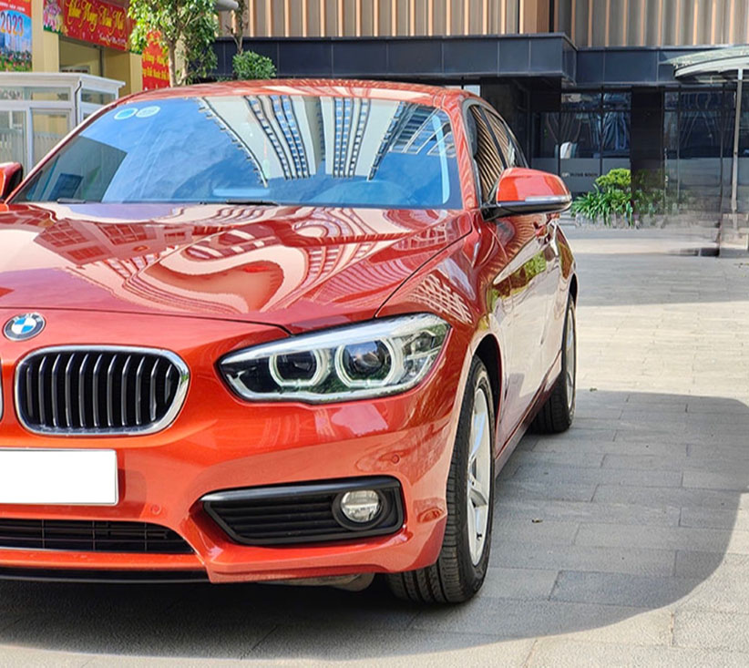 BMW 118i 2019 (Màu cam/nội thất đen)