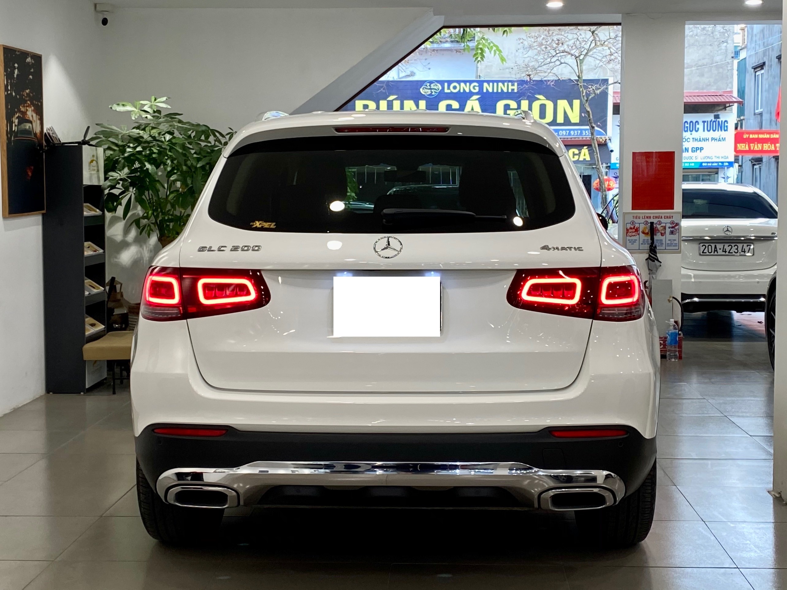 GLC200 4matic 2021 (Trắng/nội thất kem)