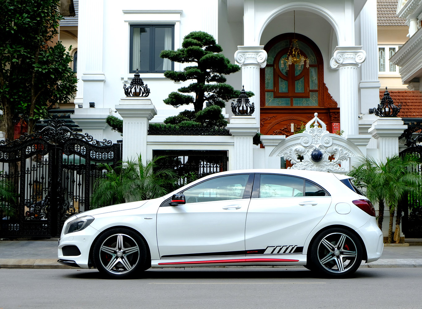 Mercedes A250 2014 Nâu