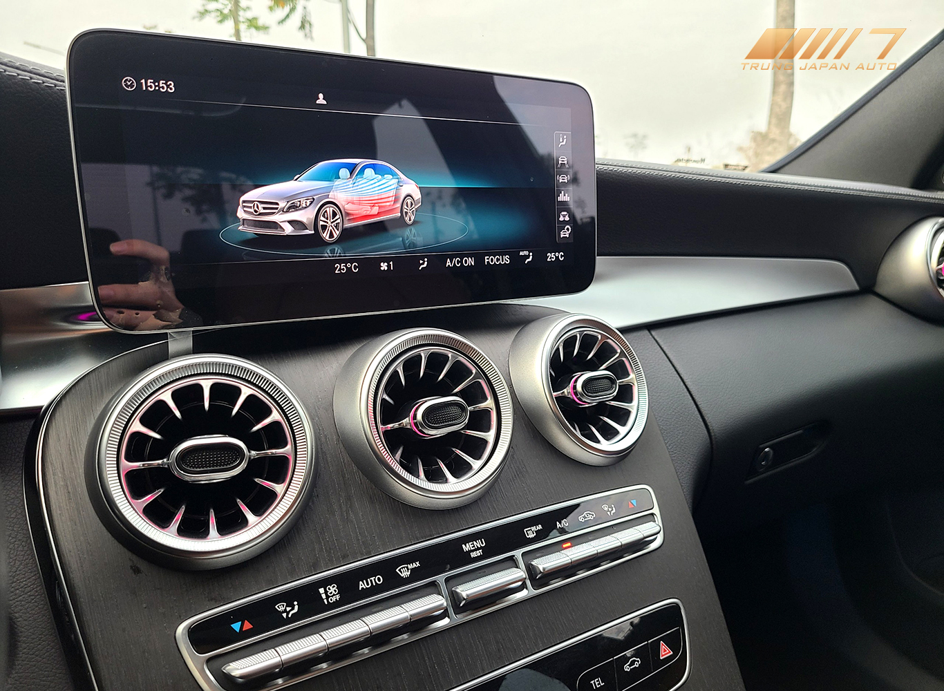 Mercedes C300 AMG 2020 (Màu Xám/nội thất nâu)