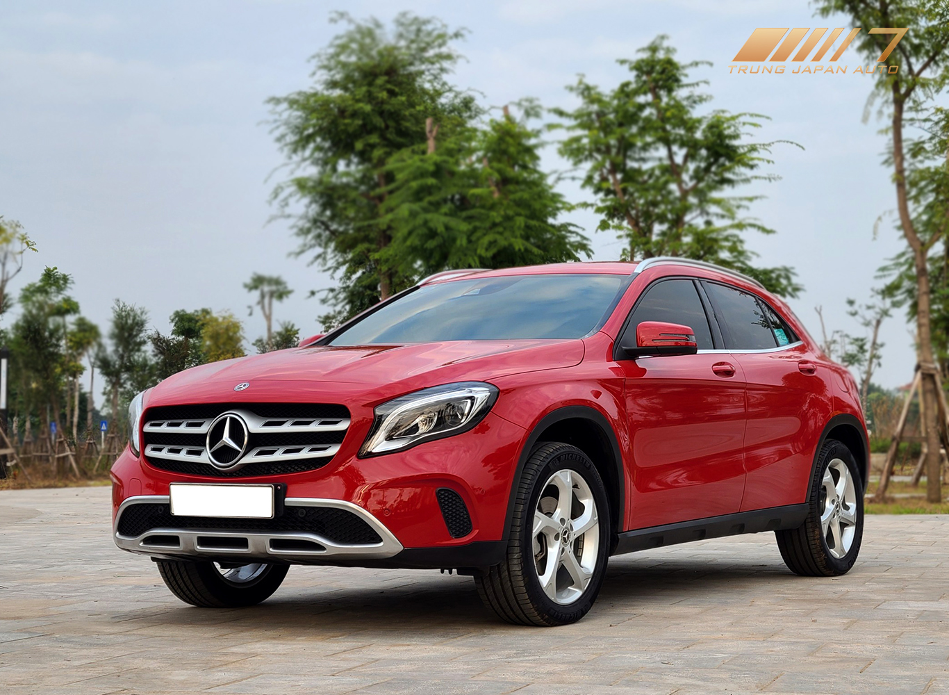 Mercedes GLA 200 2018 đỏ