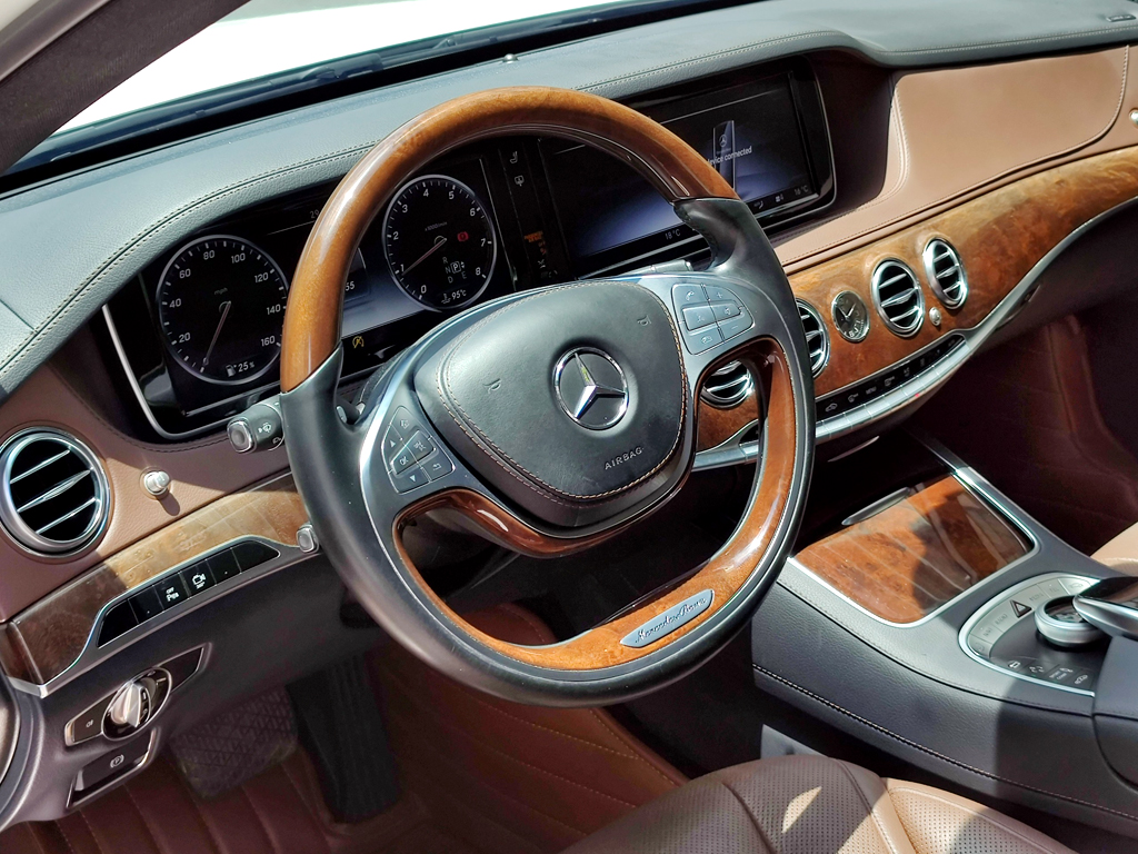 Mercedes S400 2015 Trắng Nâu