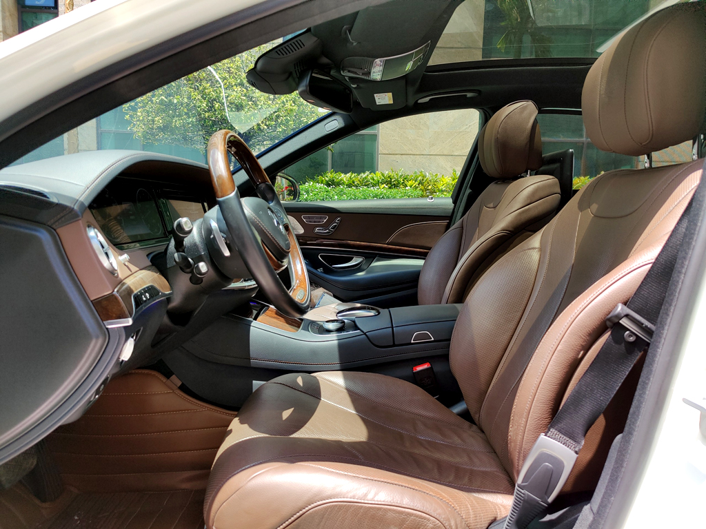 Mercedes S400 2015 Trắng Nâu