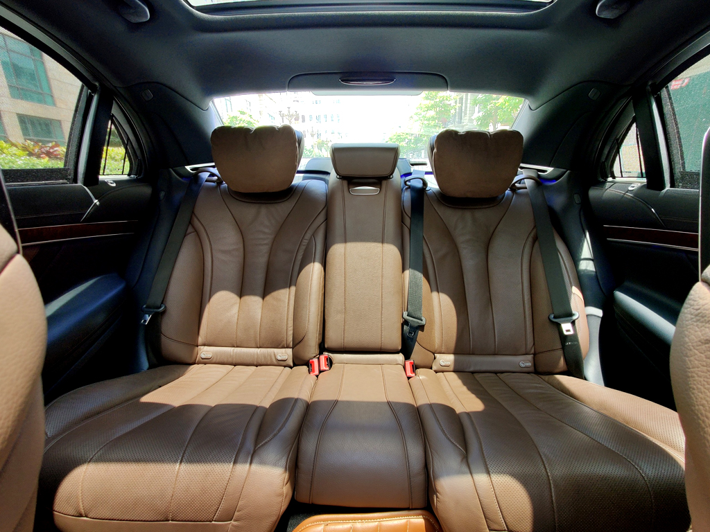 Mercedes S400 2015 Trắng Nâu