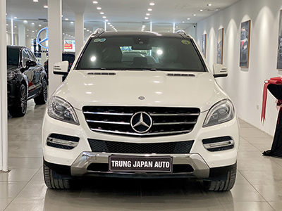 Mercedes ML350 4matic 2012 (Máy xăng/trắng nt kem)