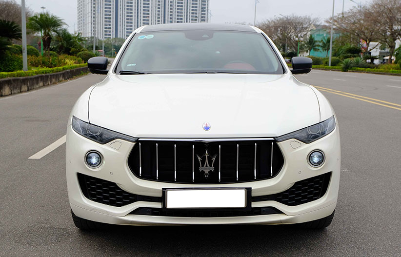 Maserati Levante 2017 màu trắng nội thất đỏ