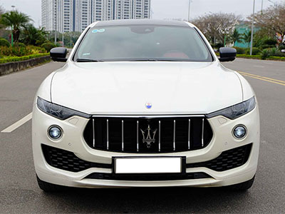 Maserati Levante 2017 màu trắng nội thất đỏ