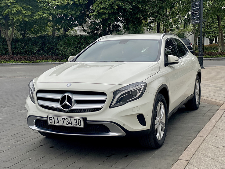 Mercedes GLA200 2015 (Trắng/nội thất đen)
