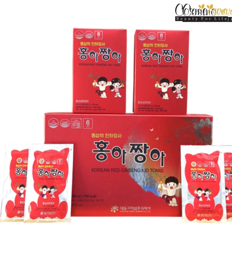 Hồng sâm baby hươu cao cổ Bio kid & friend Hàn Quốc