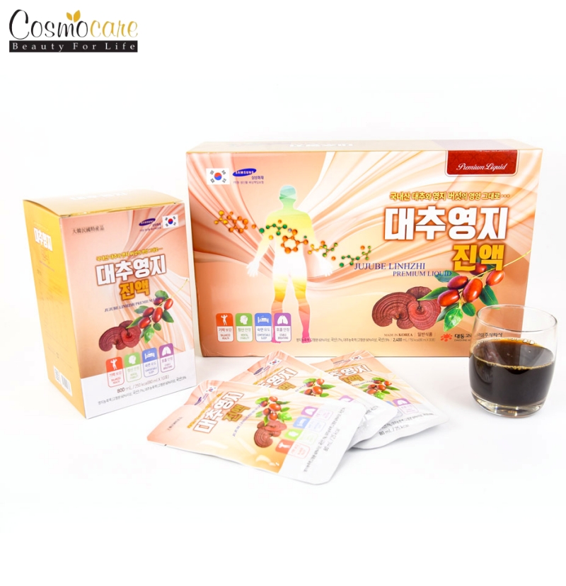 Nước Linh chi táo đỏ