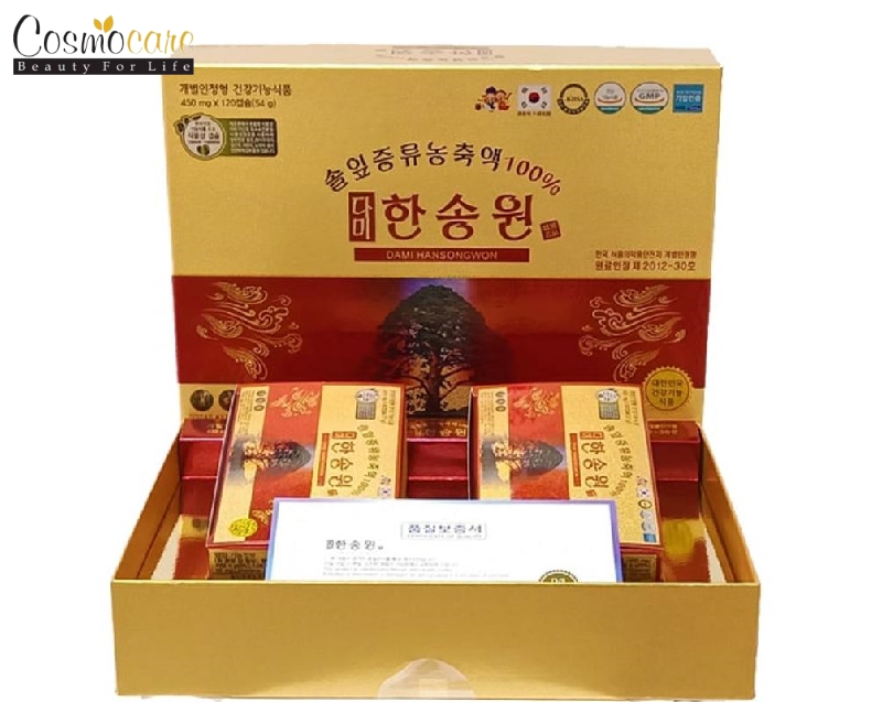 Tinh dầu thông đỏ Chính phủ cao cấp Dami Hansongwon