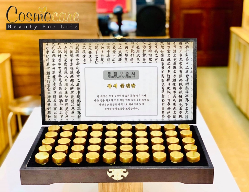An cung Gong Jin Dan hộp 50 viên Cosmocare