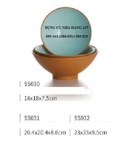 Tô Melamine  SS030/SS031/SS032