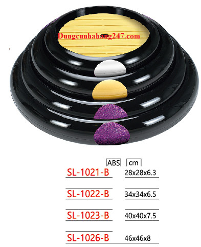 Khay sushi, sashimi SL-1021-B, 1022-B, 1023-B, 1026-B