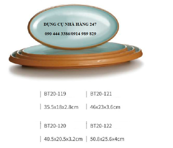 Đĩa Melamine  BT20-119/ BT20-120/ BT20-121/ BT20-122