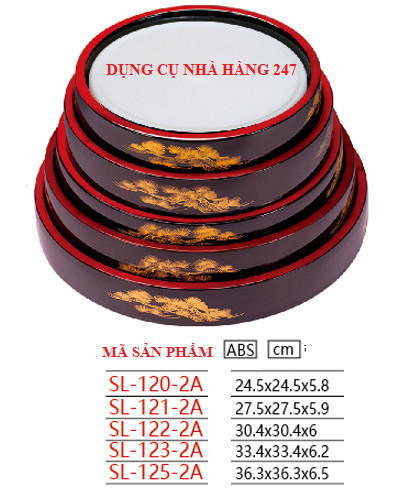 Khay sushi, sashimi SL-120-2A/ SL-121-2A/ SL-122-2A/ SL-123-2A/ SL-125-2A