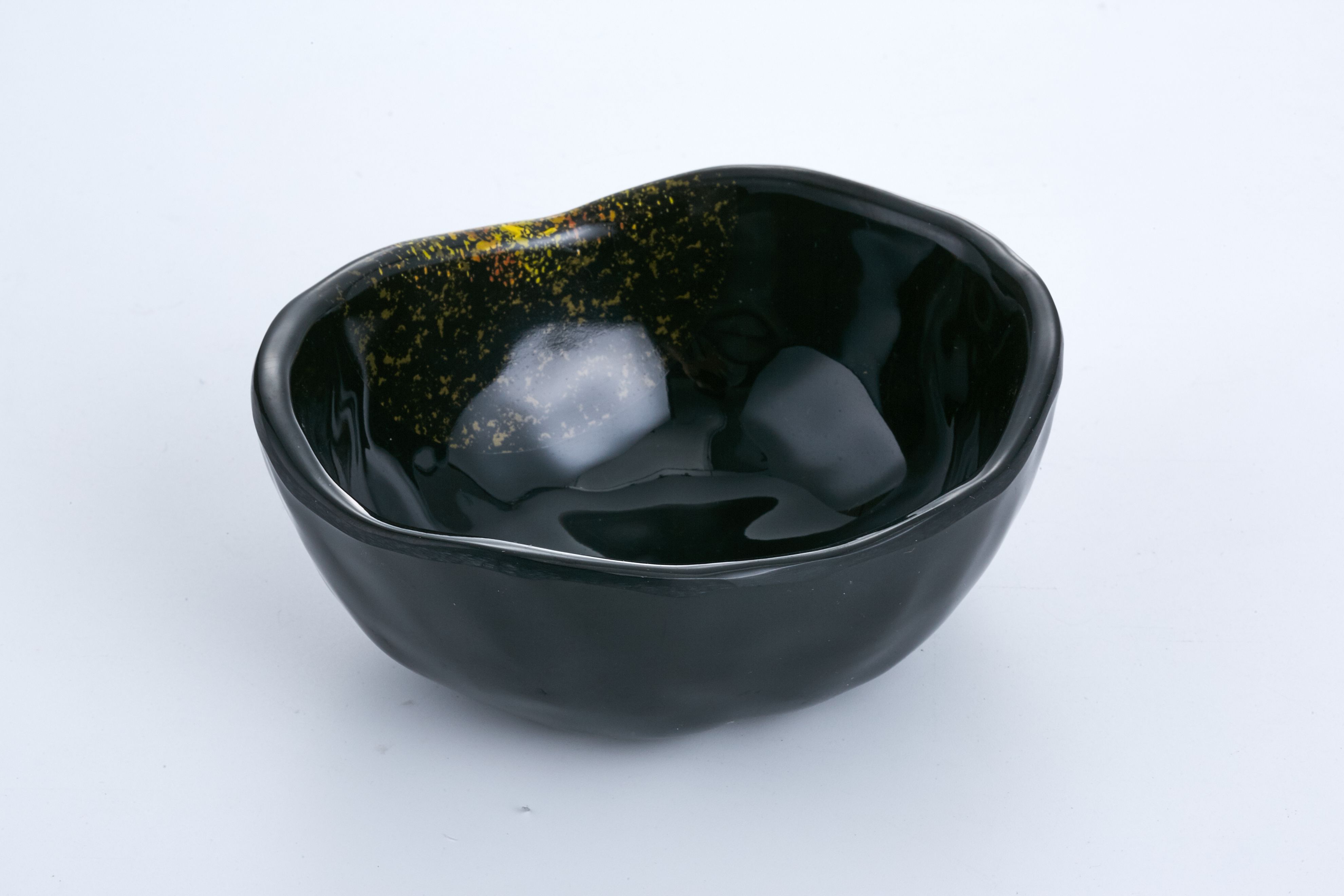 bát đen chấm ánh vàng SC0308