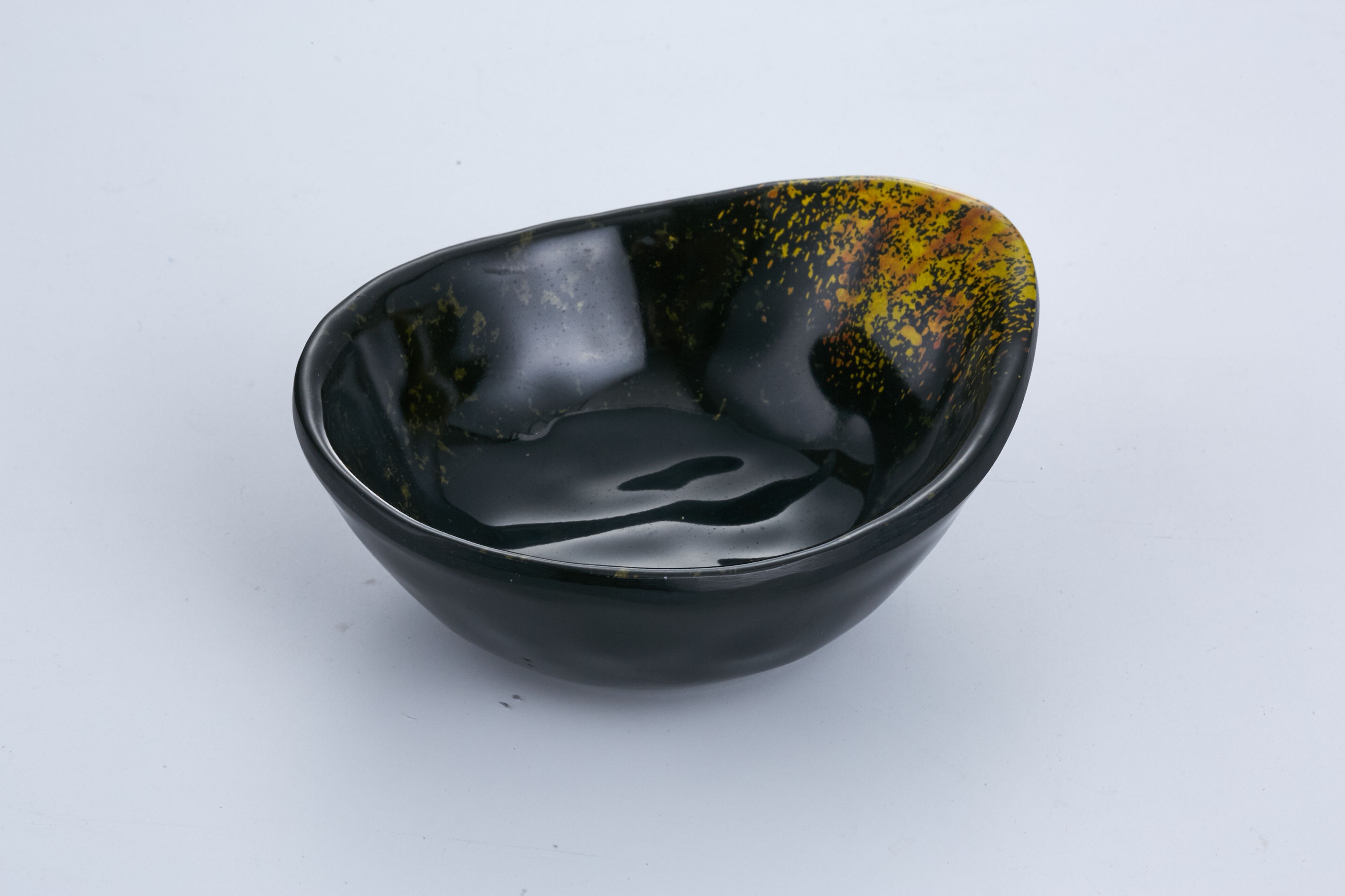 Chén đen chấm ánh vàng SC0315