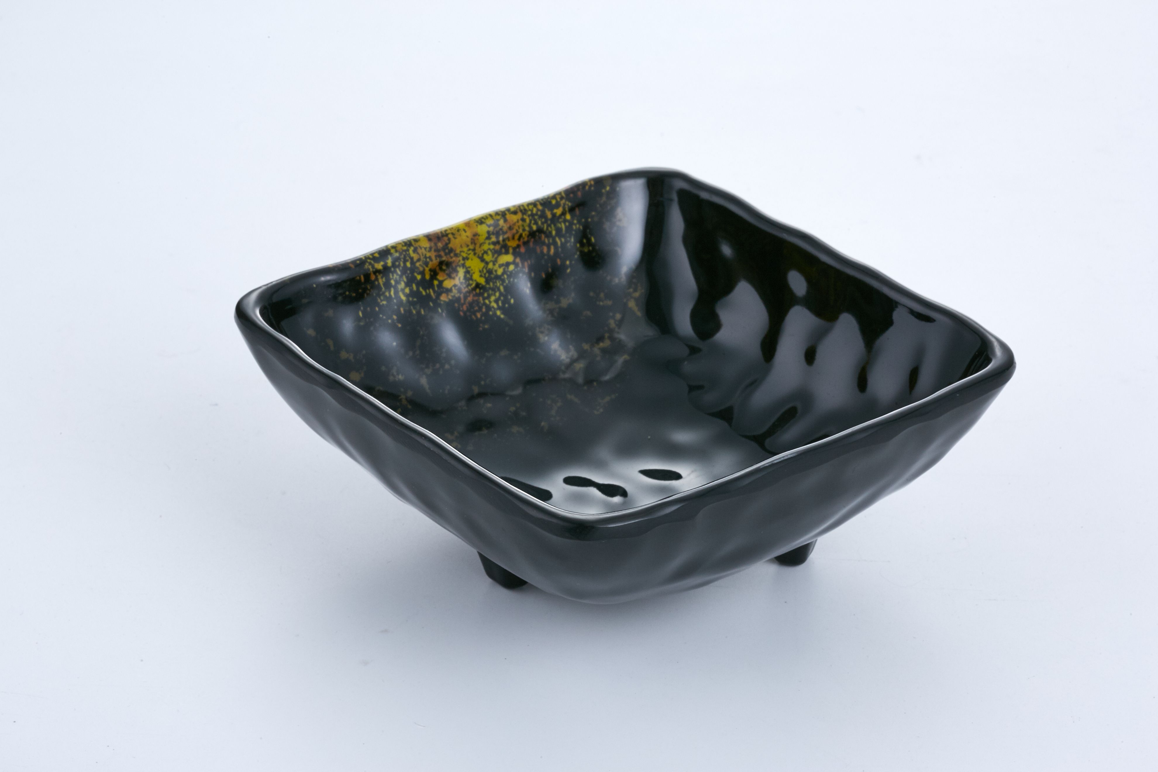 Chén đen chấm ánh vàng SC0319