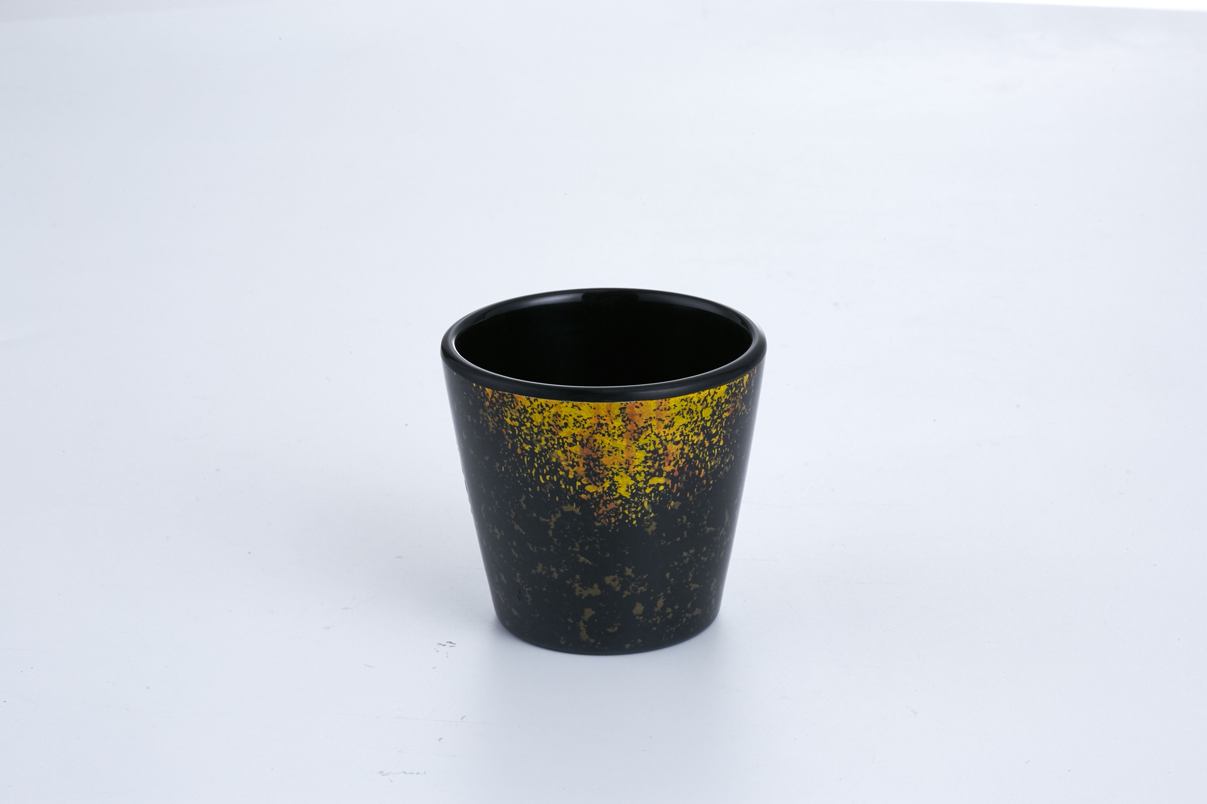 Ly cốc đen chấm ánh vàng SC0409