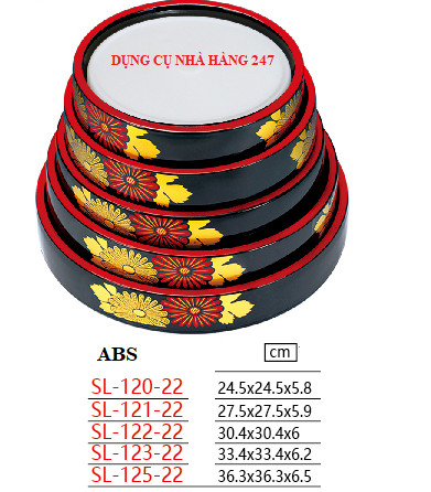 Khay sushi, sashimi SL-120-22/ SL-121-22/ SL-122-22/ SL-123-22/ SL-125-22