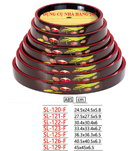 Khay sushi, sashimi SL-120-F/ SL-121-F/ SL-122-F/ SL-123-F/ SL-125-F/ SL-126-F/ SL-129-F