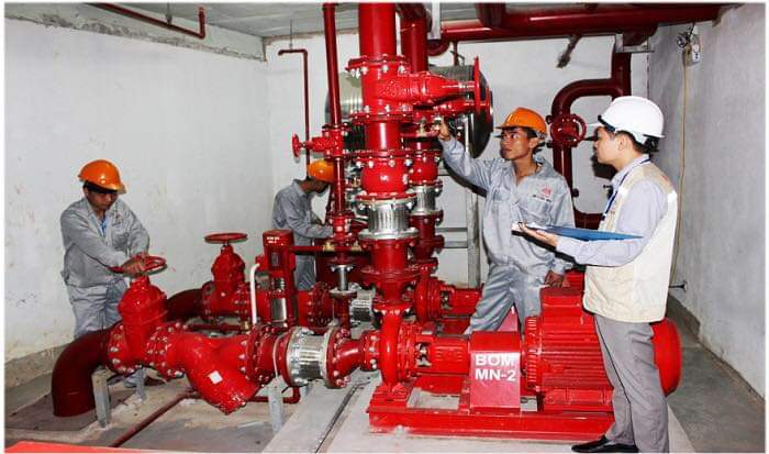 Bảo trì hệ thống PCCC tại huyện Yên Dũng Bắc Giang