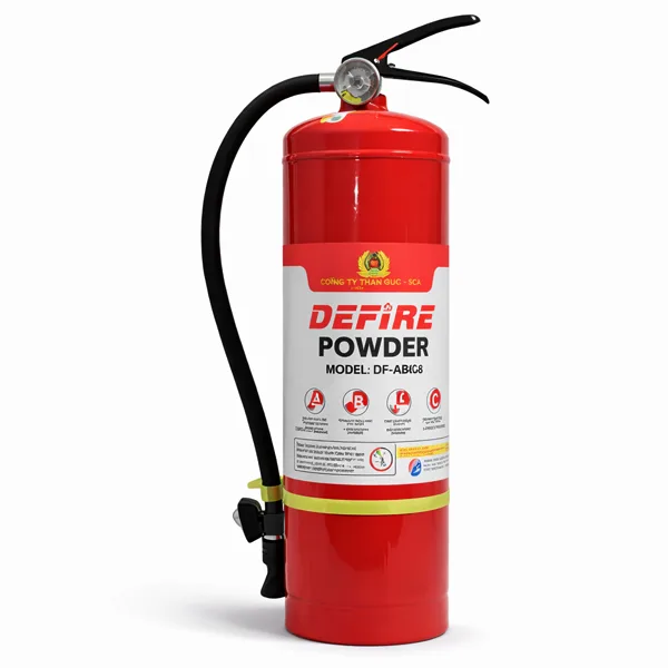 Bình chữa cháy bột ABC 8kg DeFire DF-ABC8 (Bộ Công An)