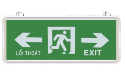 ĐÈN EXIT THOÁT NẠN CHỈ 2 HƯỚNG