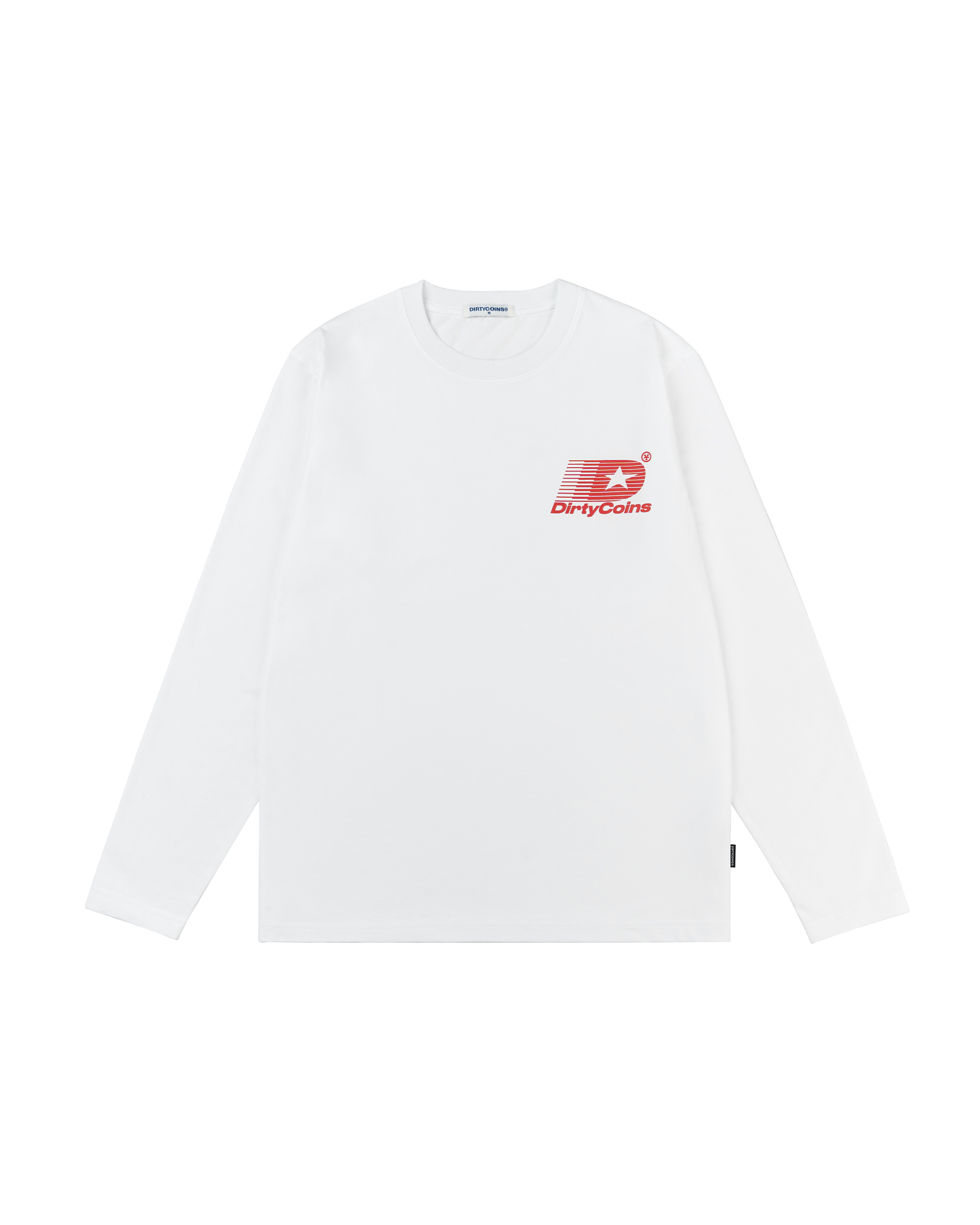 Speed D L/S T-Shirt - White
