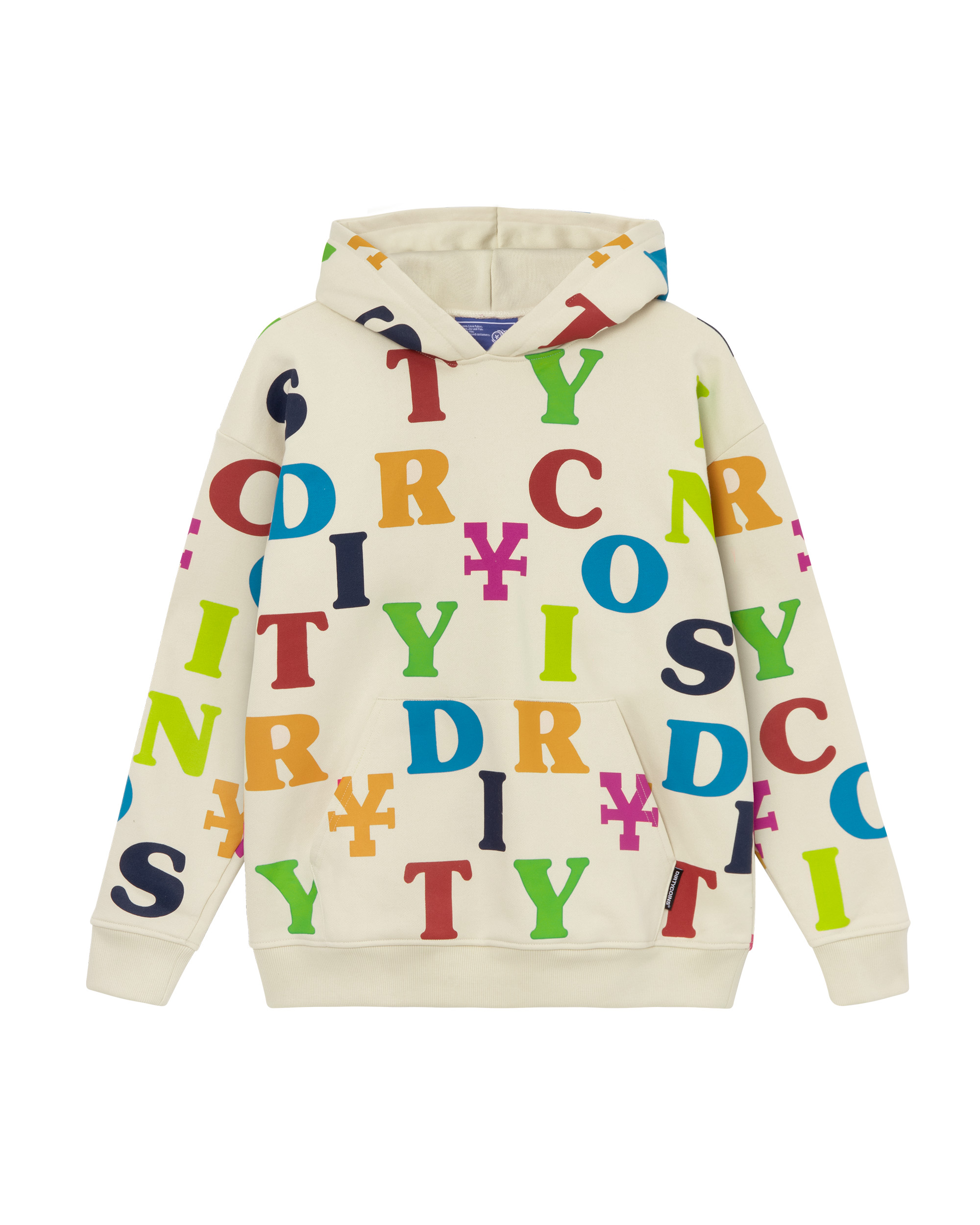 DirtyCoins Special Letters Monogram Hoodie