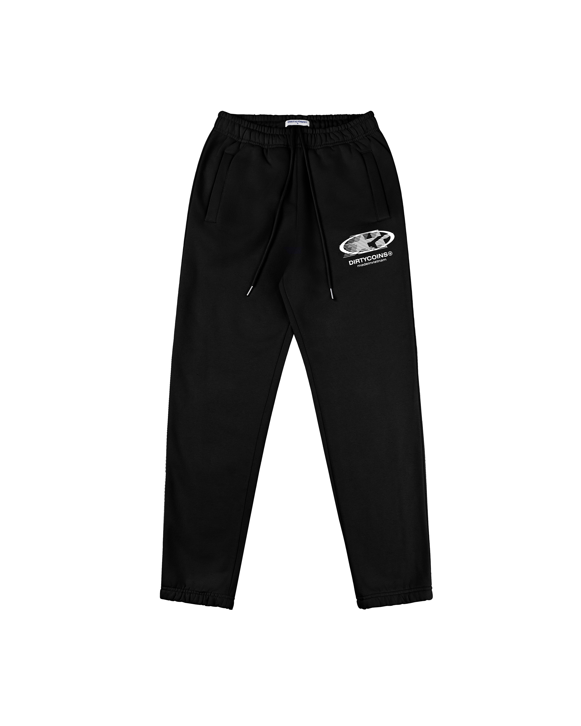 DirtyCoins Star Sweatpants - Black