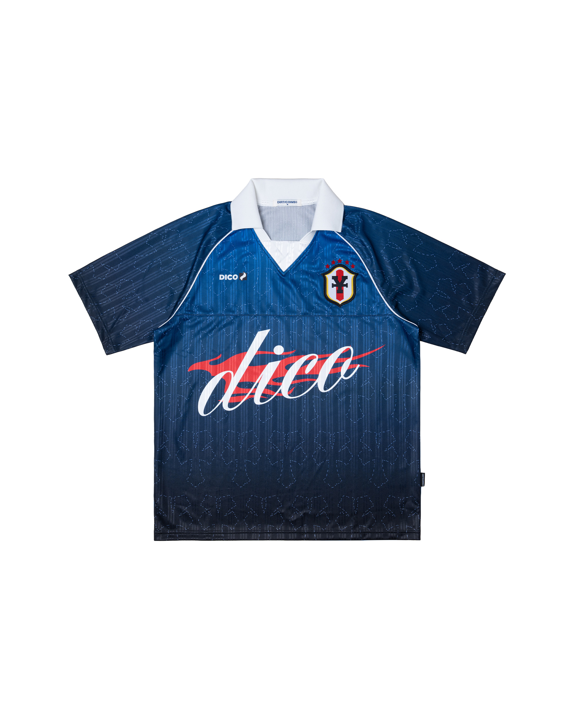 Soccer Jersey DirtyCoins Dark Orca Blue