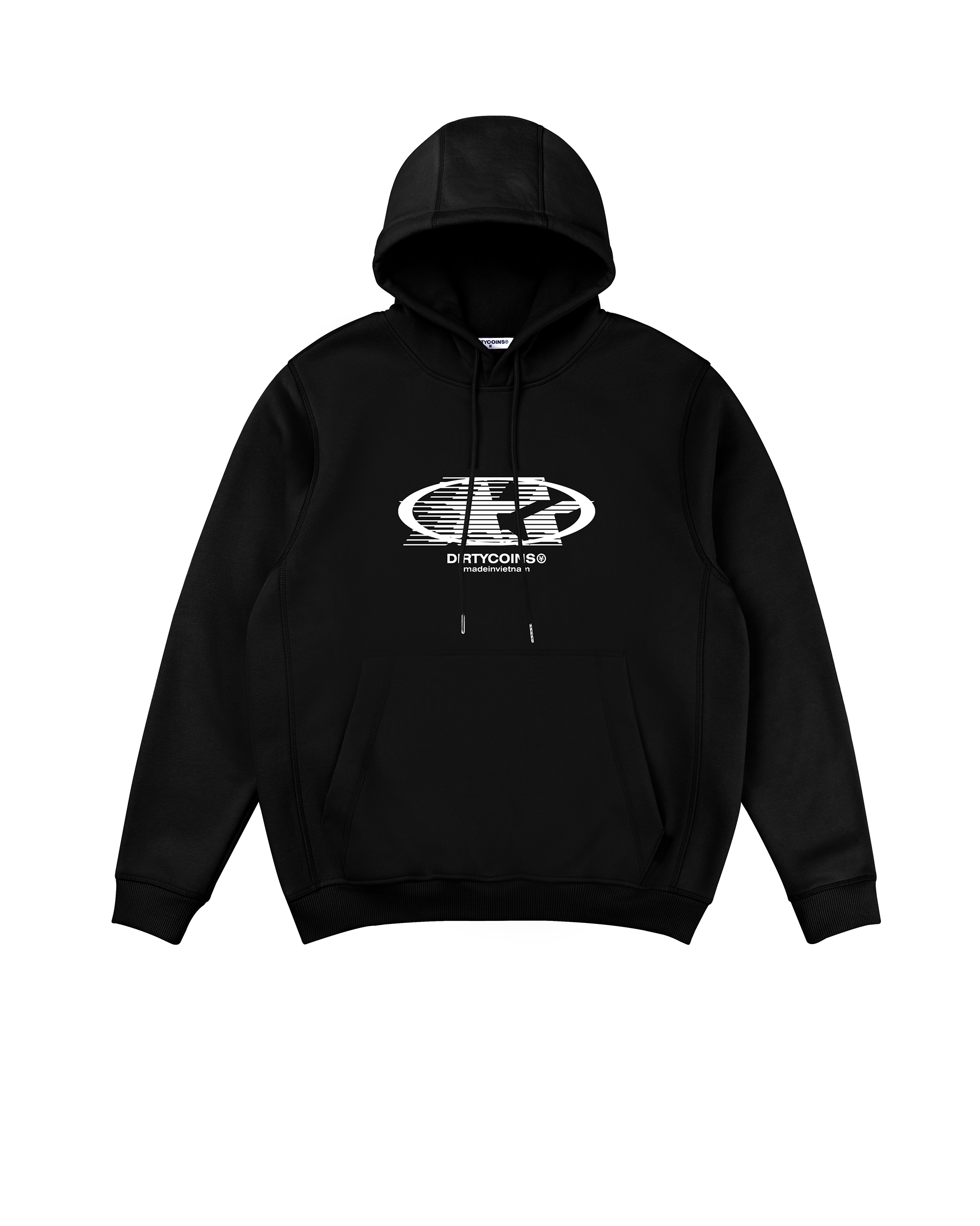 DirtyCoins Star Hoodie - Black