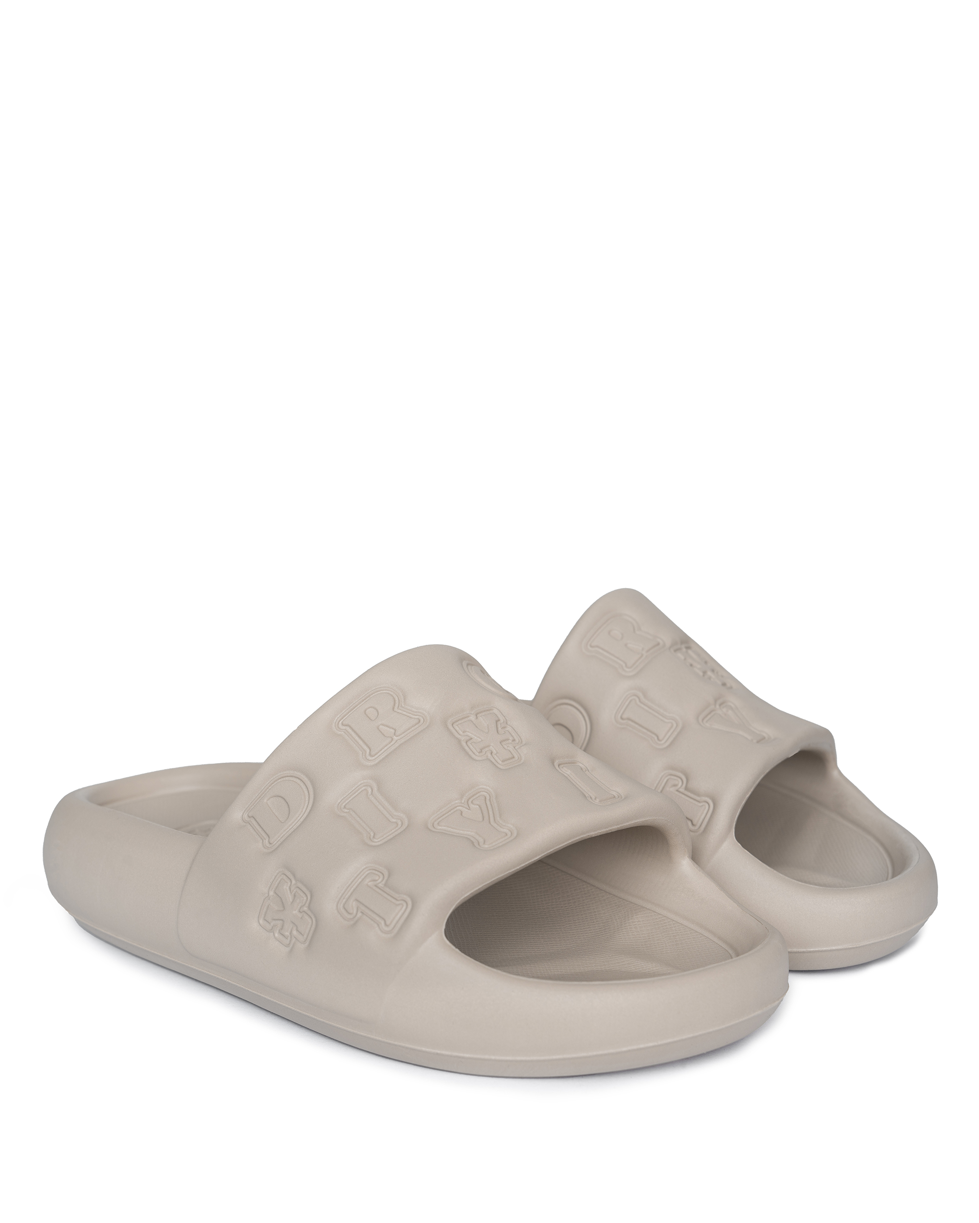 DirtyCoins Embossed Slides - Sand