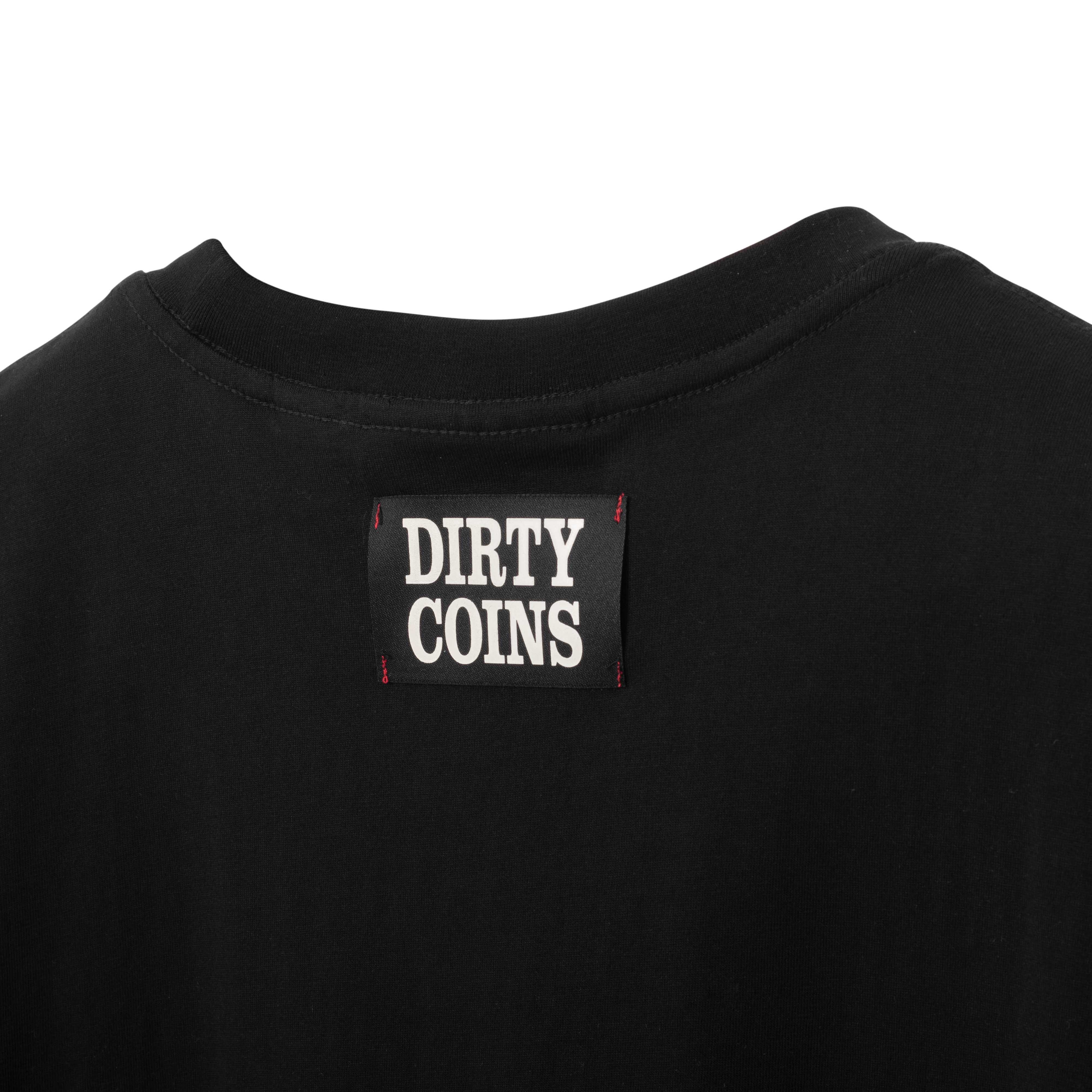 DirtyCoins x LilWuyn Print L/S T-Shirt - Black