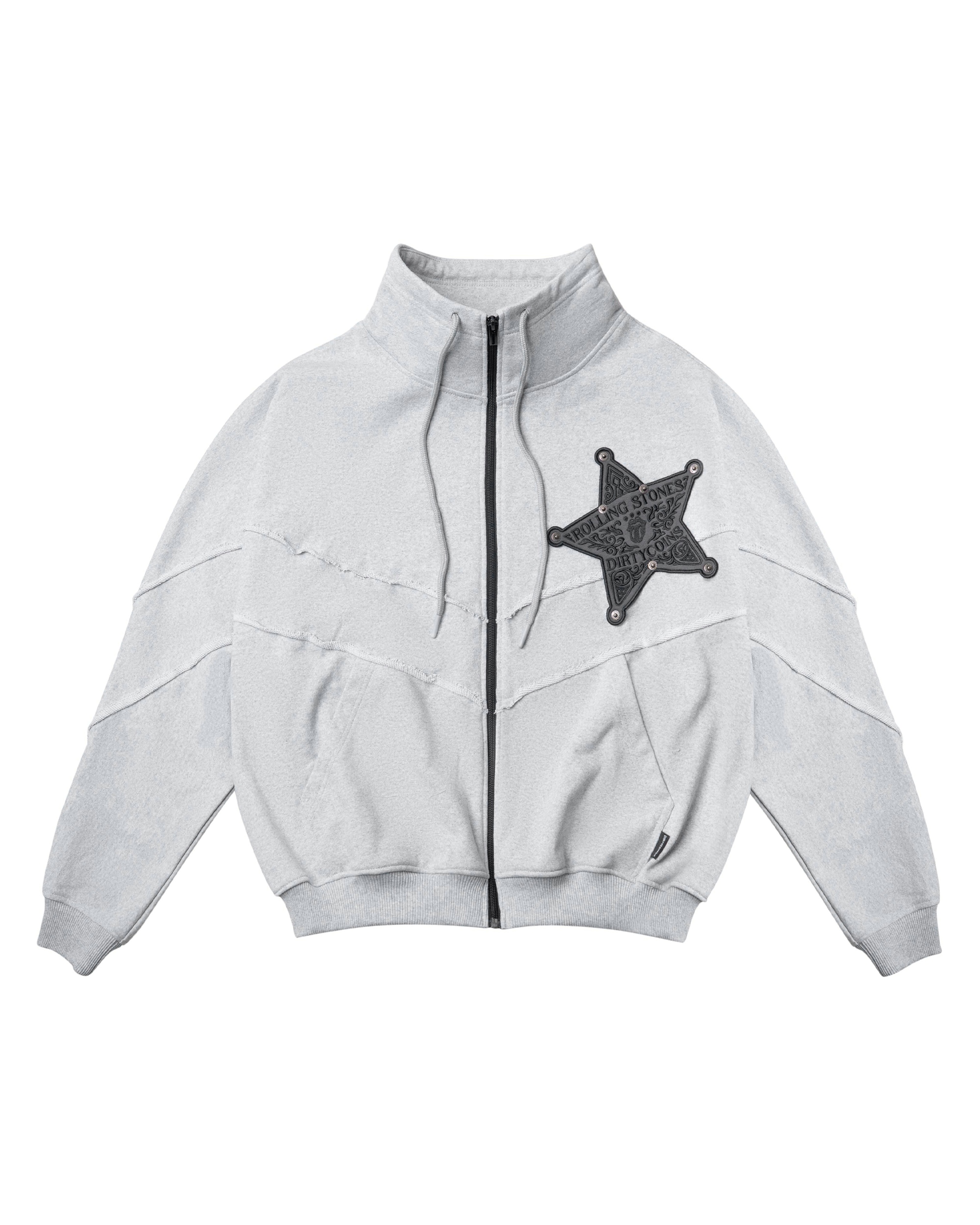 DCxRS Sheriff Melange Sweat Jacket Grey