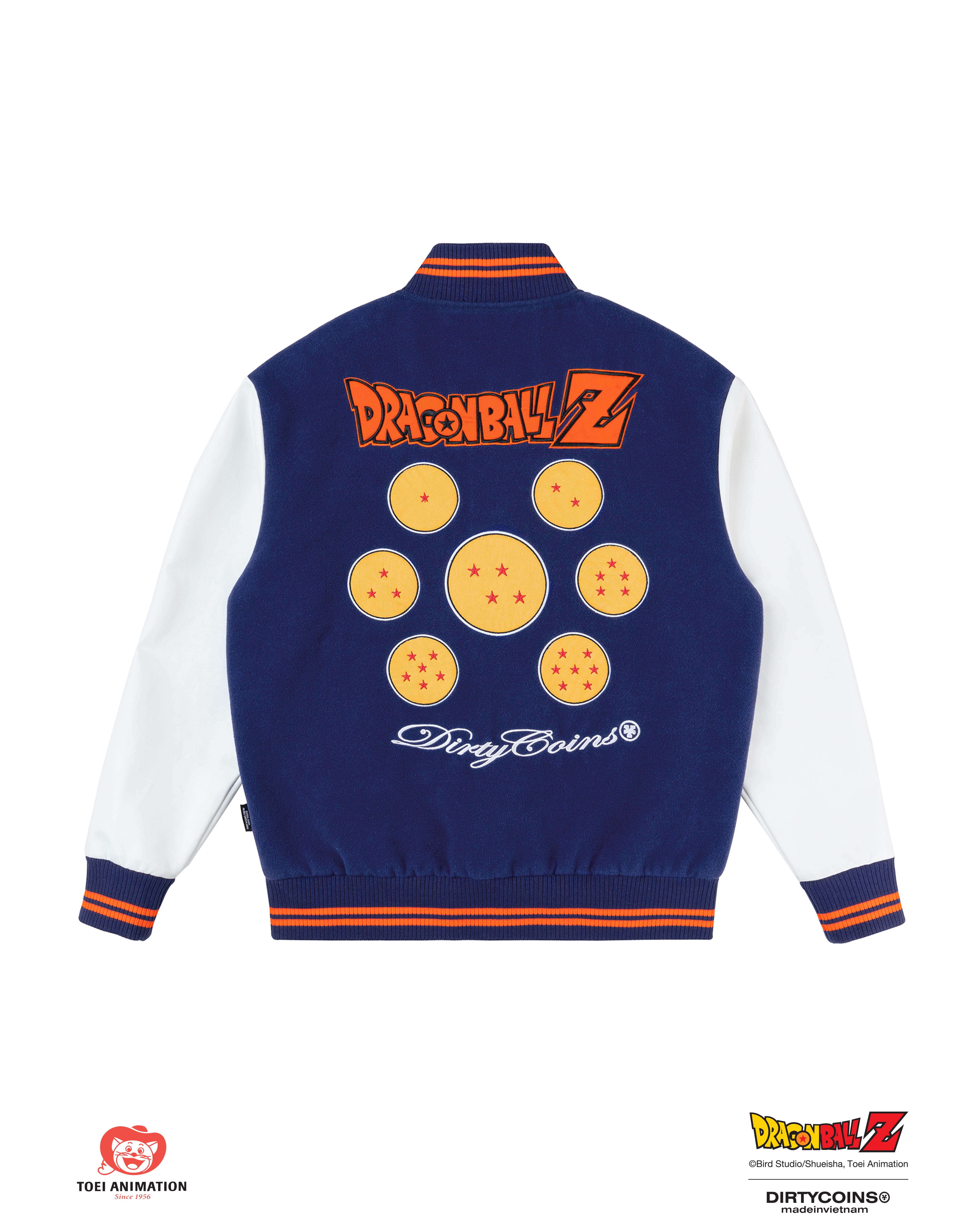 DC | DBZ Logo Varsity Jacket - Blue