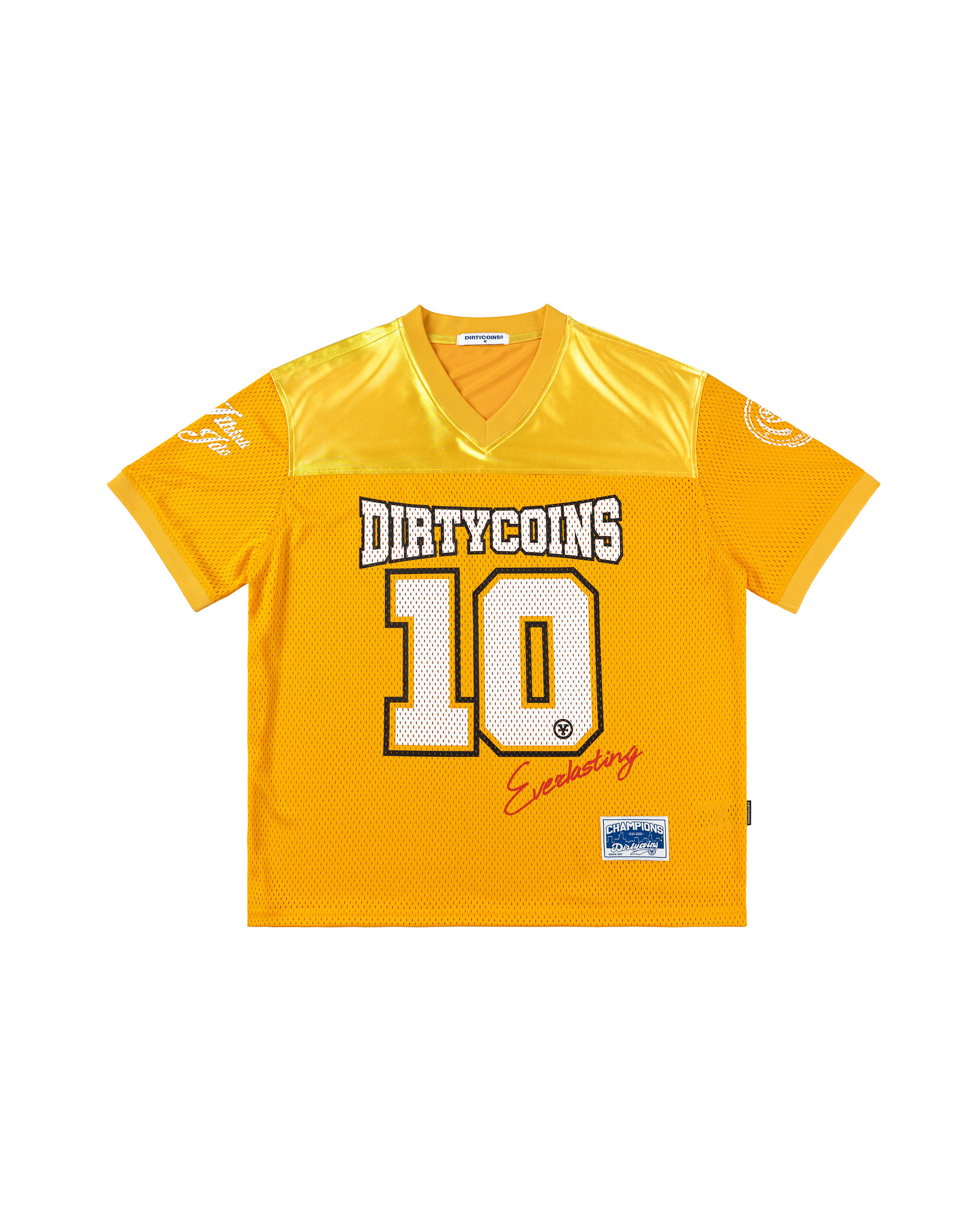 Logo Football Jersey - Yellow