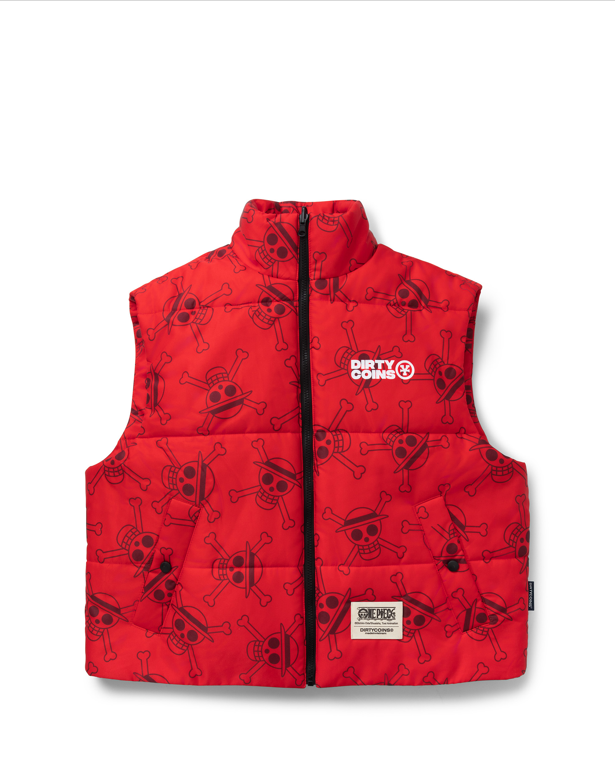 DC x OP Monogram Puffer Vest