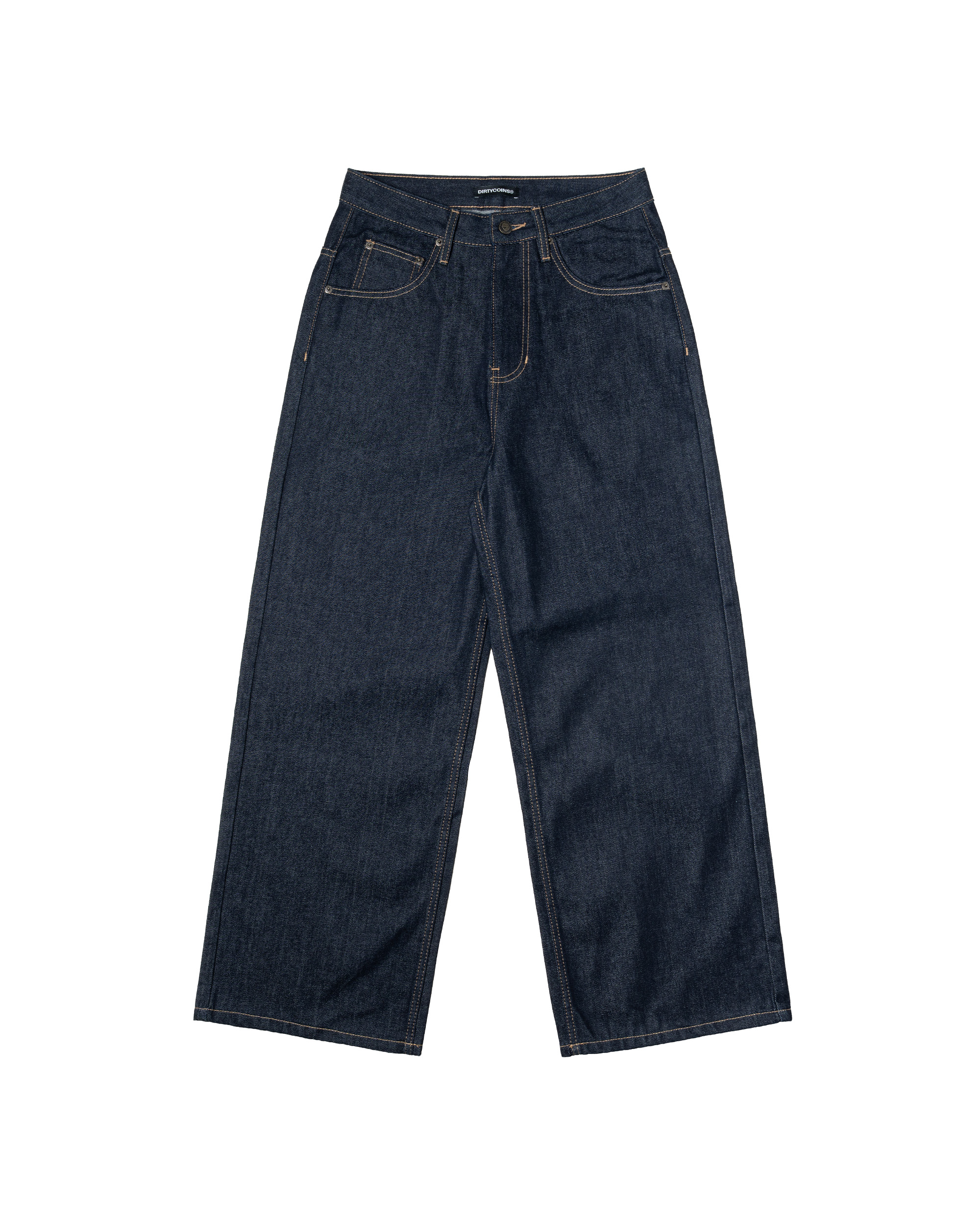 DCxRS Logo Embroidery Raw Denim Pant