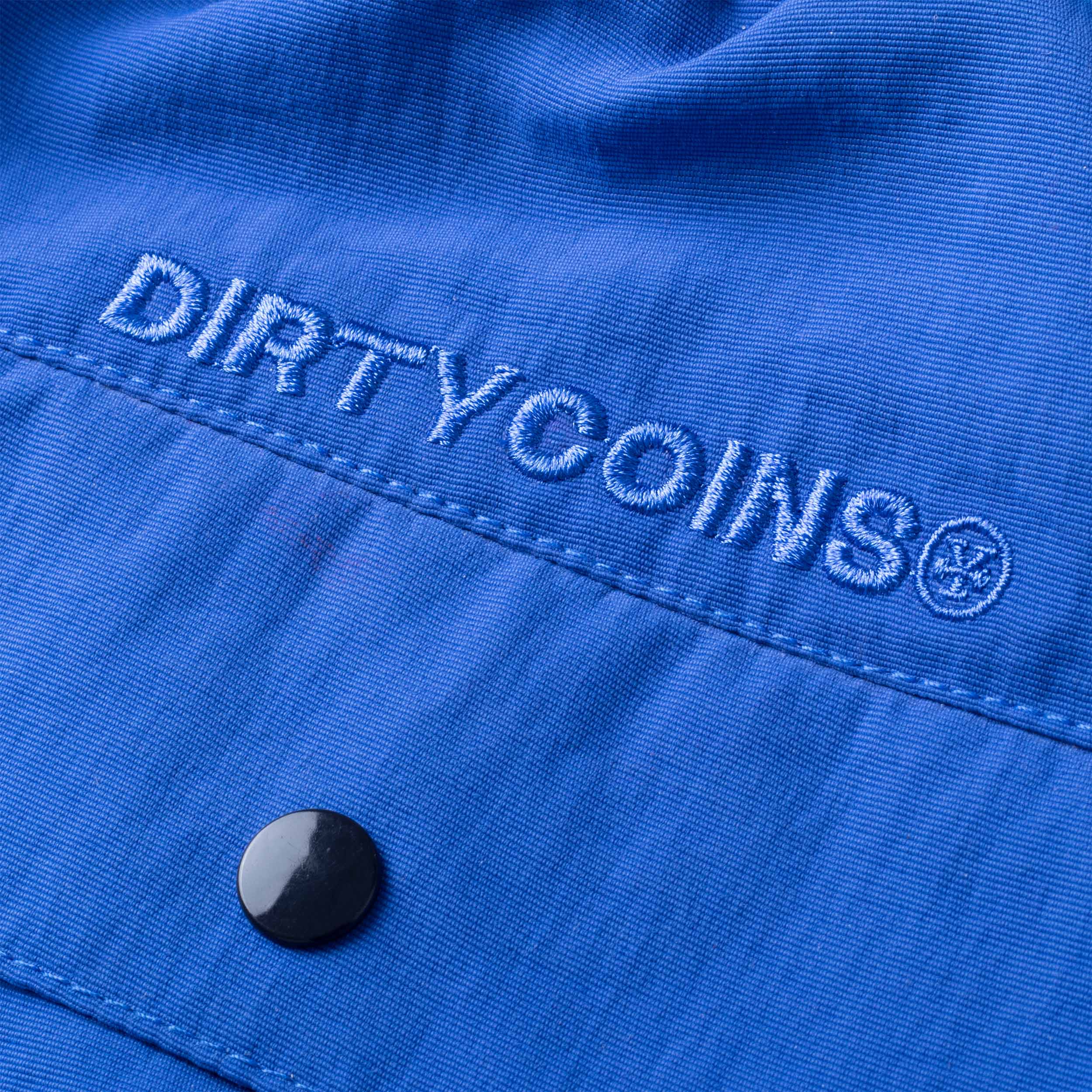DirtyCoins x LilWuyn Flame Shorts - Blue