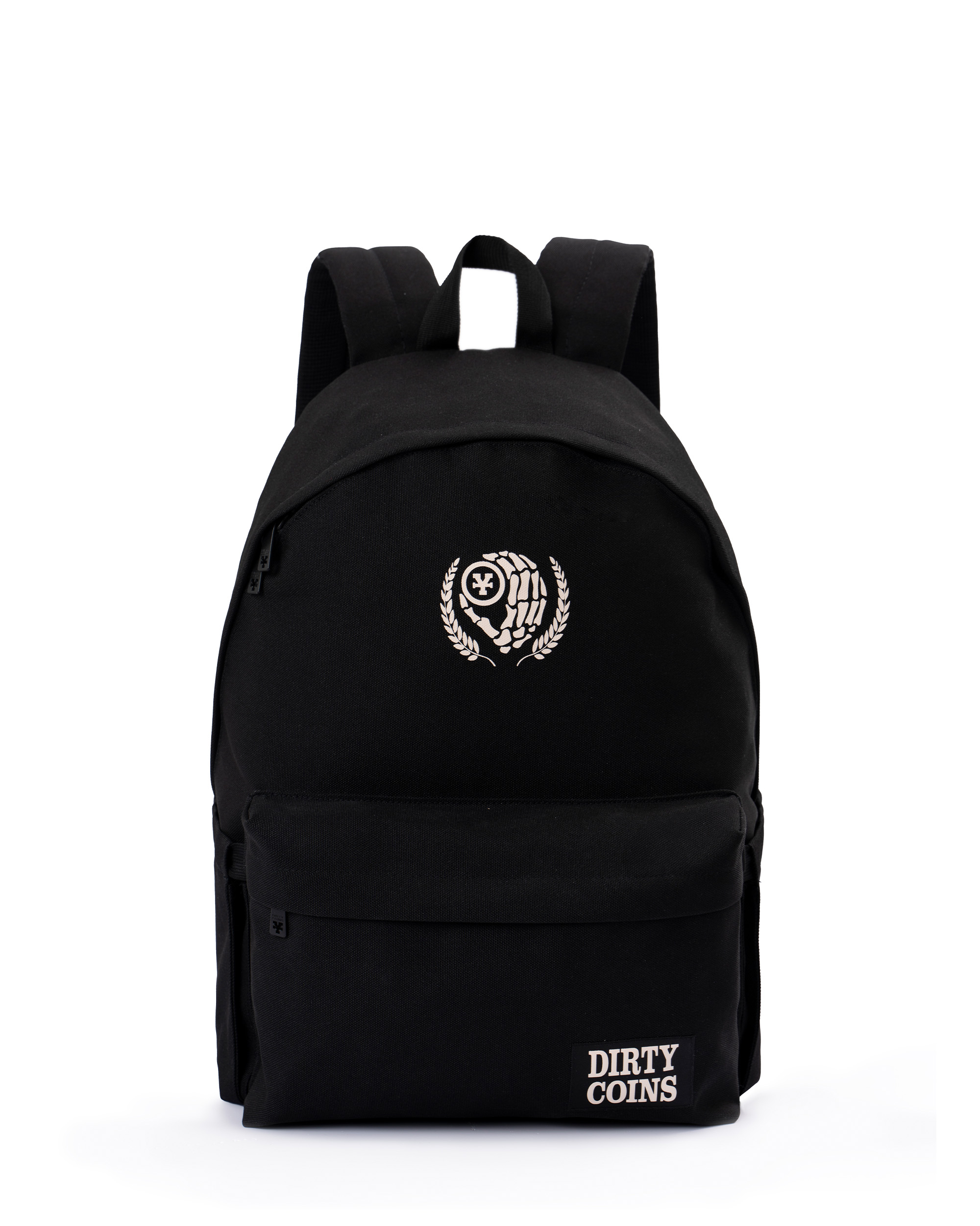 Wreath Leaf Logo Backpack - Black