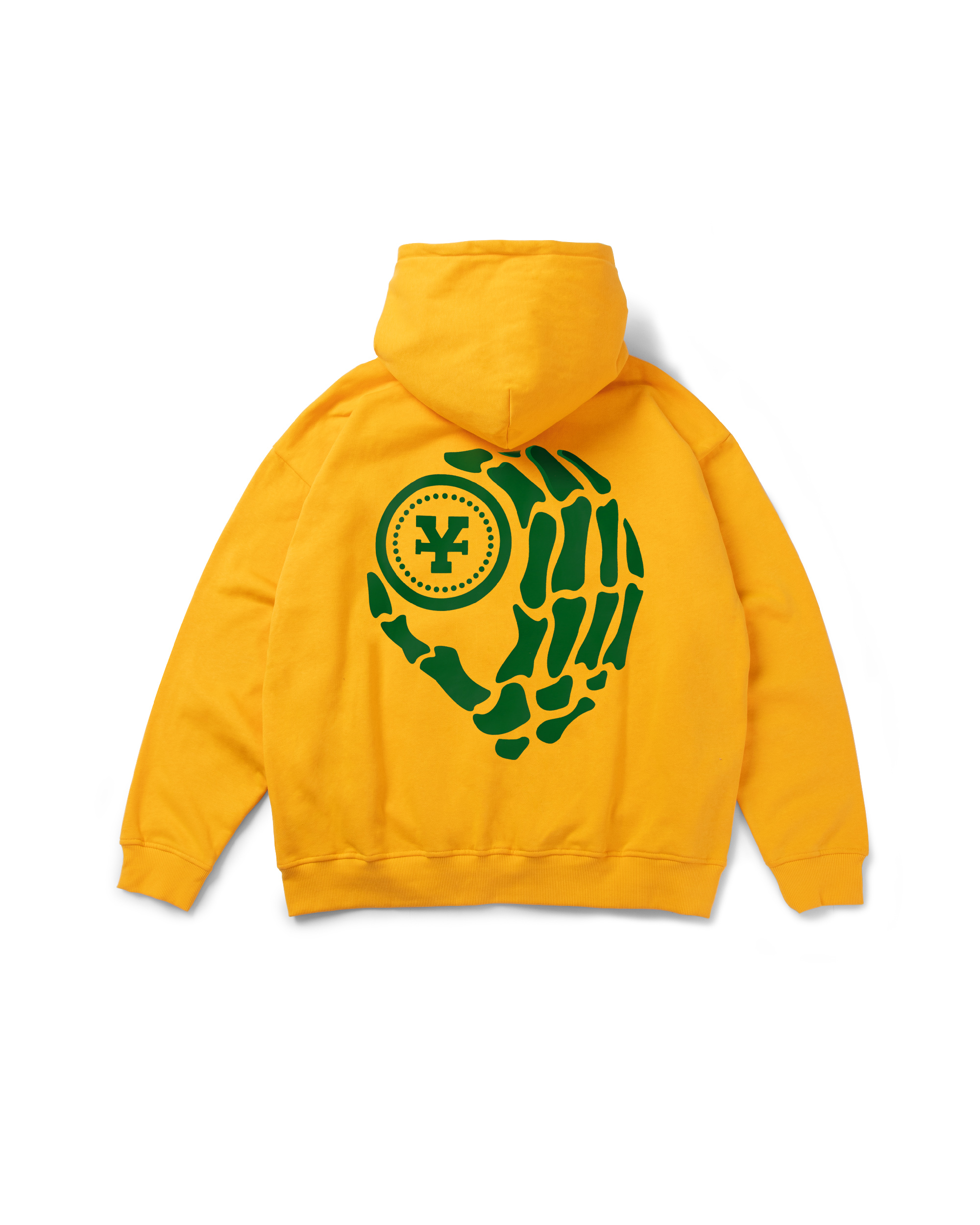 Logo Relaxed Hoodie - Yellow