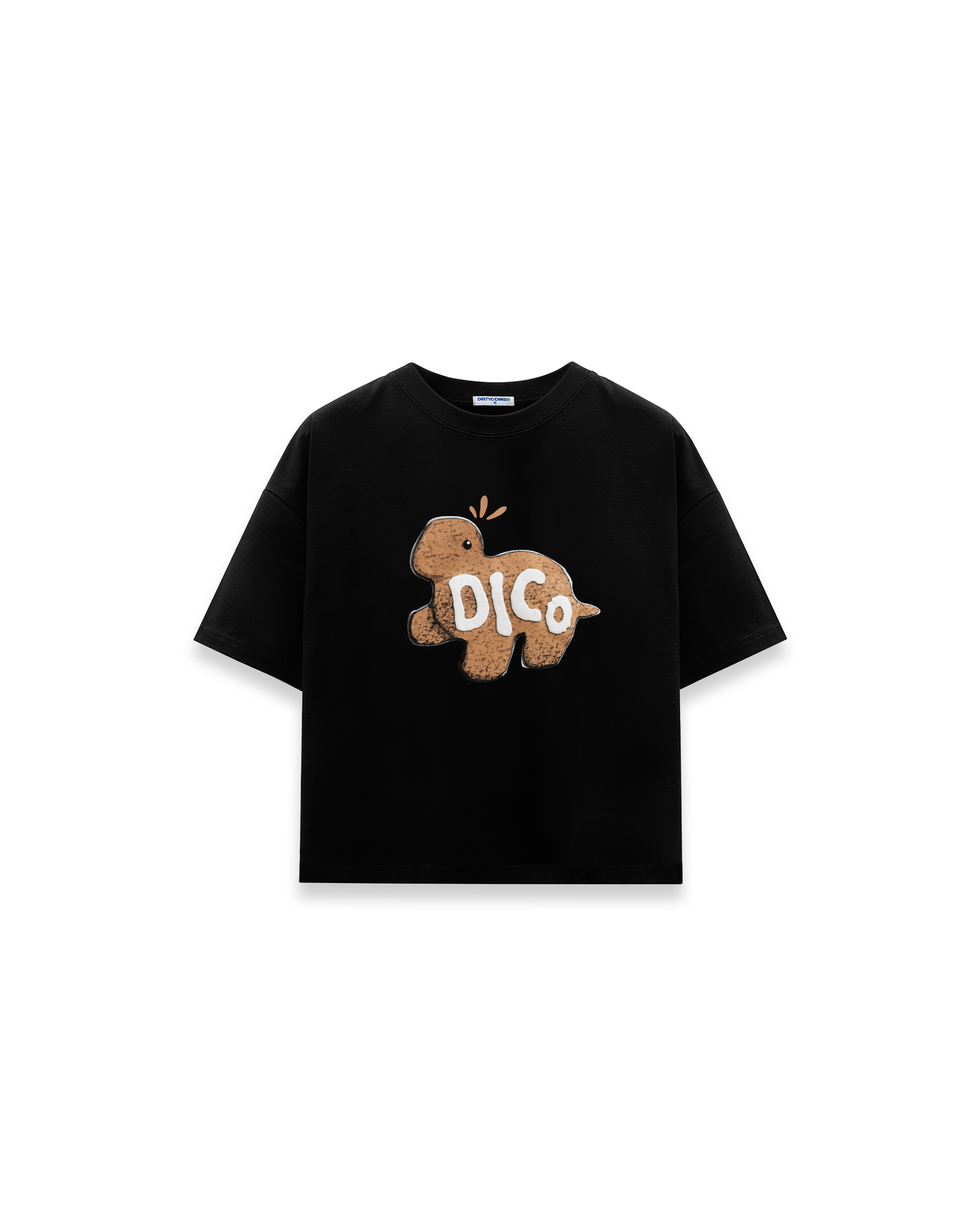 Dico Lil Dino Relaxed Boxy T-shirt Black