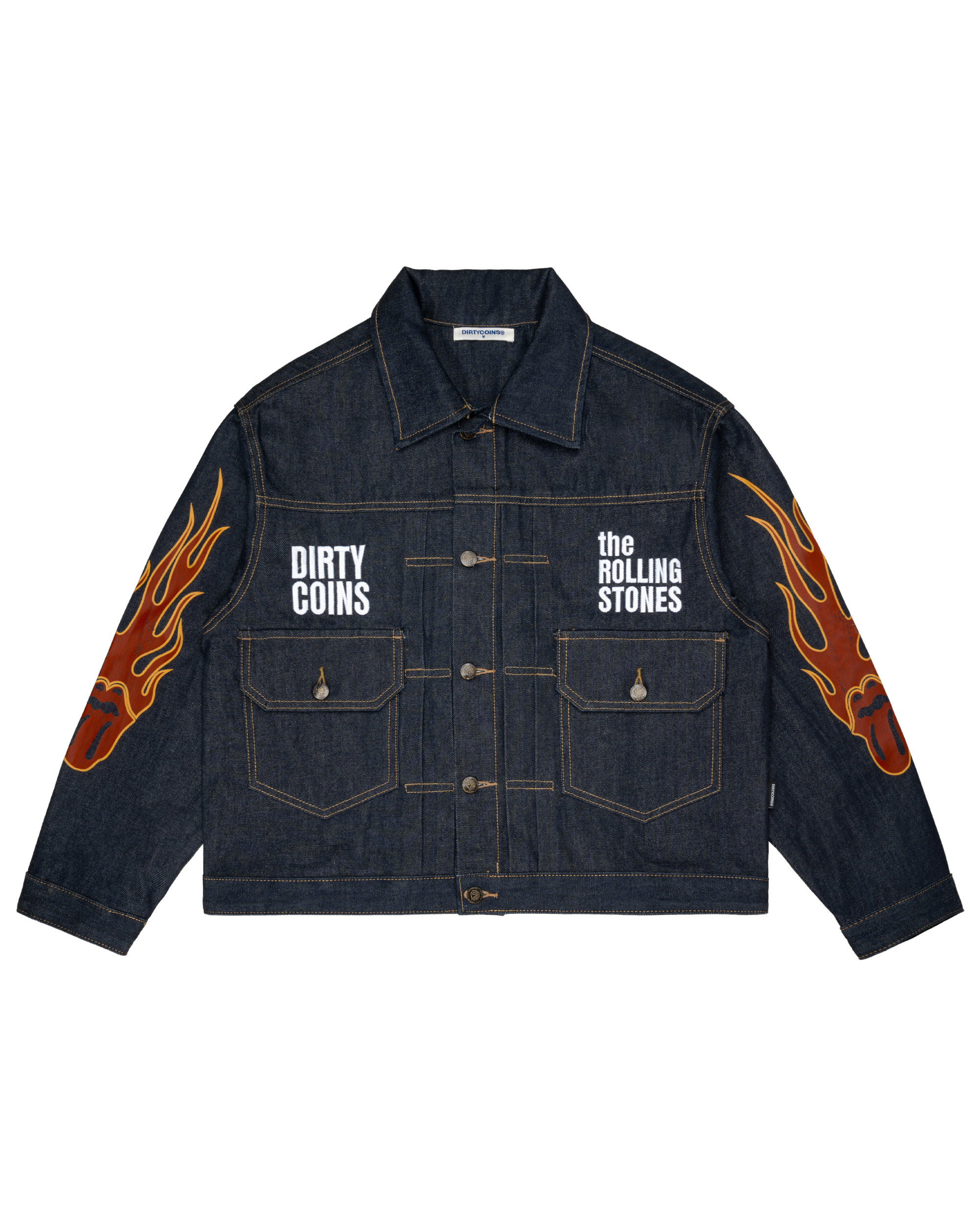 DCxRS Flame Raw Denim Jacket