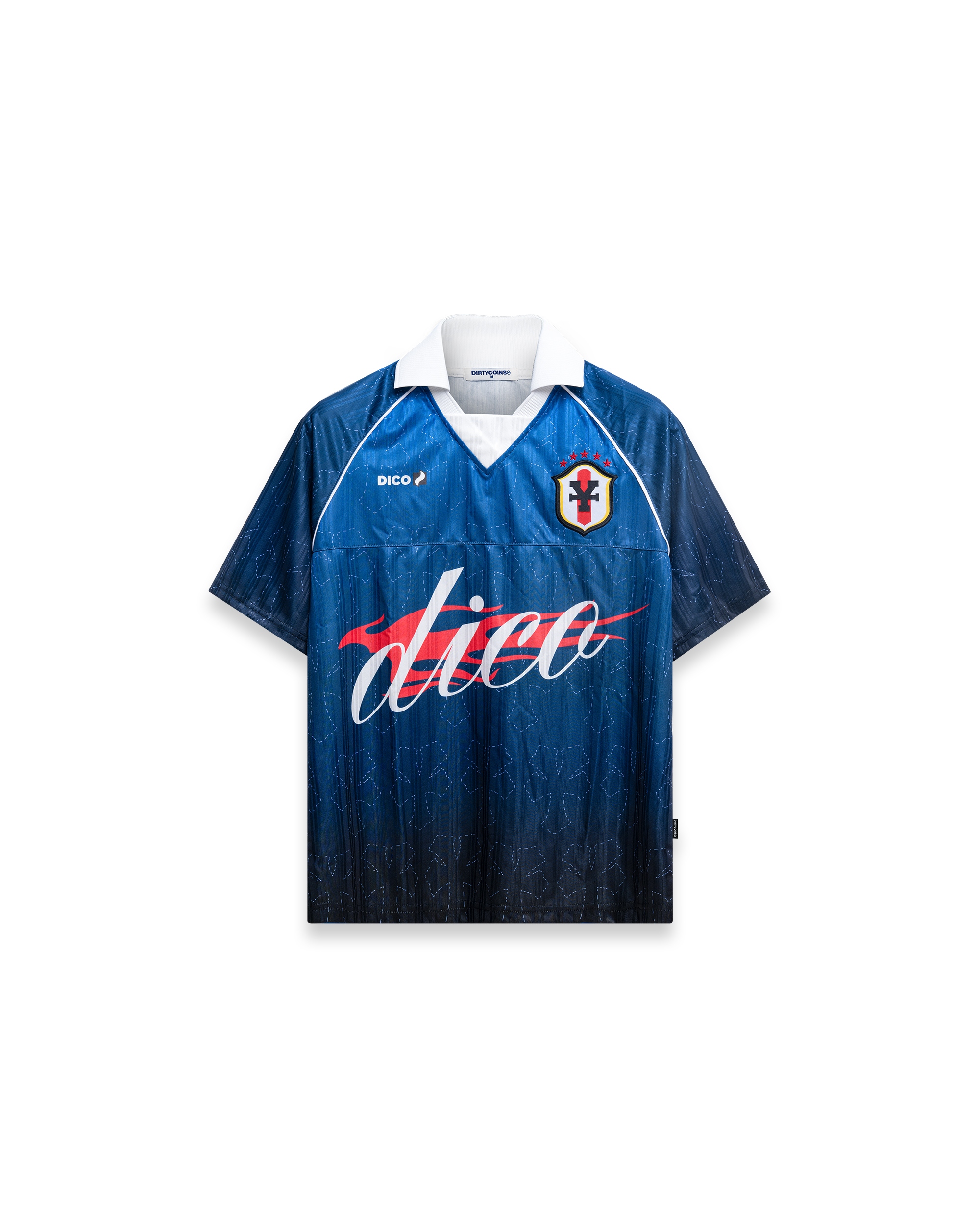 Soccer Jersey DirtyCoins Dark Orca Blue