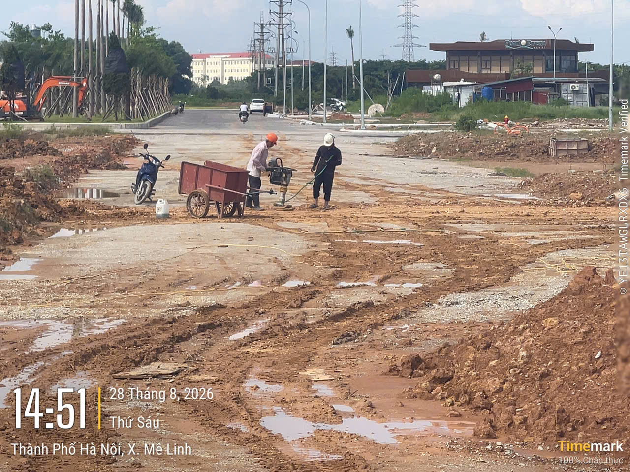 (CẬP NHẬT) TIẾN ĐỘ THI CÔNG DỰ ÁN KHU NHÀ Ở LÀNG HOA TIÊN PHONG THÁNG 8/2026