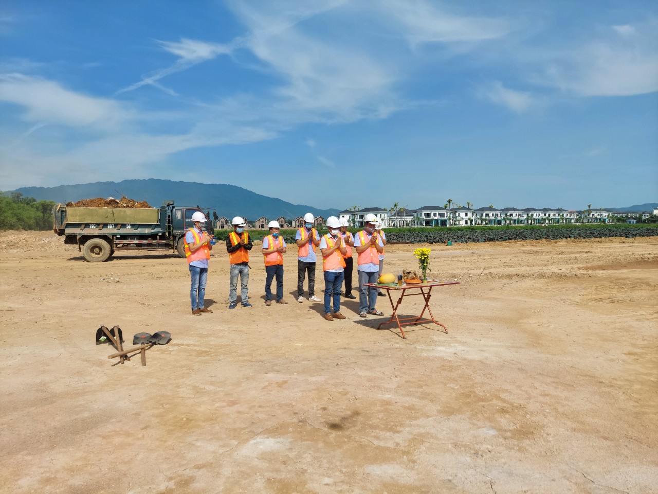 Lễ động thổ khởi công dự án Khu du lịch nghỉ dưỡng Vườn Vua - Resort, Thanh Thuỷ, Phú Thọ